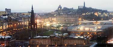 Edinburgh City Center, Scotland